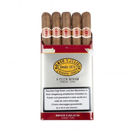 ROMEO Y JULIETA CLUB KINGS CB-UW-A/P-5-N-5