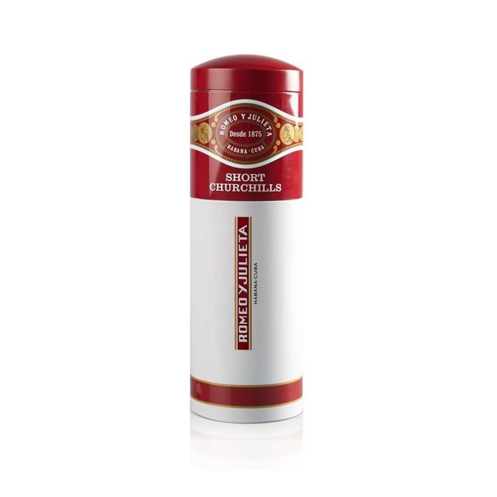 Estuche Tipo Tubo de Aluminio ROMEO Y JULIETA SHORT CHURCHILLS